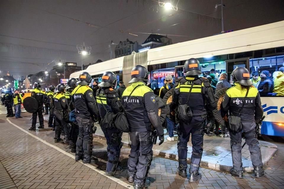 Hubo 62 detenciones por parte de la Policía.