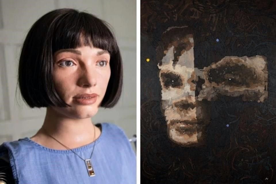 Ai-Da es un robot con forma de mujer de los más avanzados del mundo; fue diseñado por el especialista en arte contemporáneo Aidan Meller.