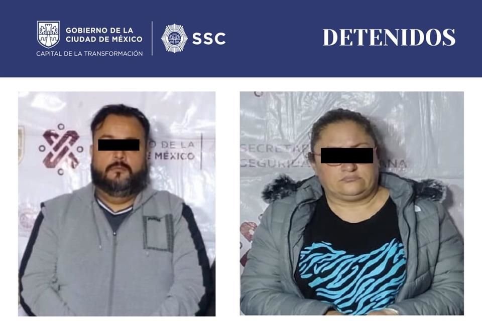 En el operativo fueron detenidos una mujer de 46 años y un hombre de 41.