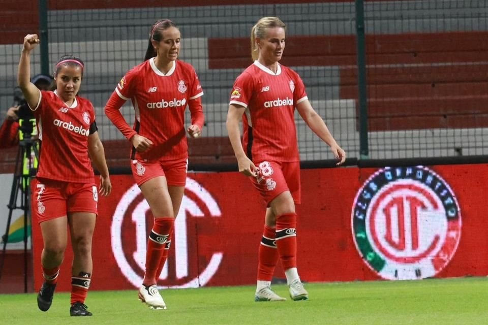 Rayadas cae 1-0 ante Toluca en el duelo de Ida de Cuartos de Final, en el comienzo de los Cuartos de Final.