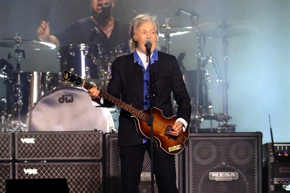 El ex Beatle, de 82 años, presentó anoche su 'Got Back Tour'.