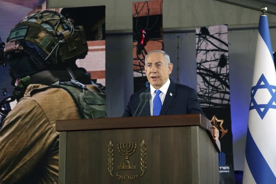 El Primer Ministro Benjamin Netanyahu durante una ceremonia en Jerusalén, el 27 de octubre del 2024.