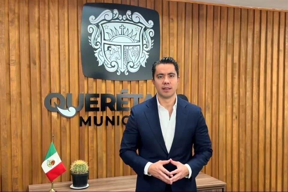 El Alcalde de Querétaro dijo que su administración actuará con firmeza, tras los hechos de violencia registrados anoche.