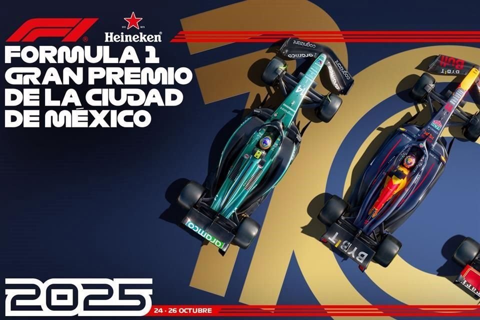 A partir de mañana, los aficionados podrán comprar sus boletos para el GP de la Ciudad de México 2025, el cual conmemorará 10 años desde el regreso de la F1 a la capital del País.