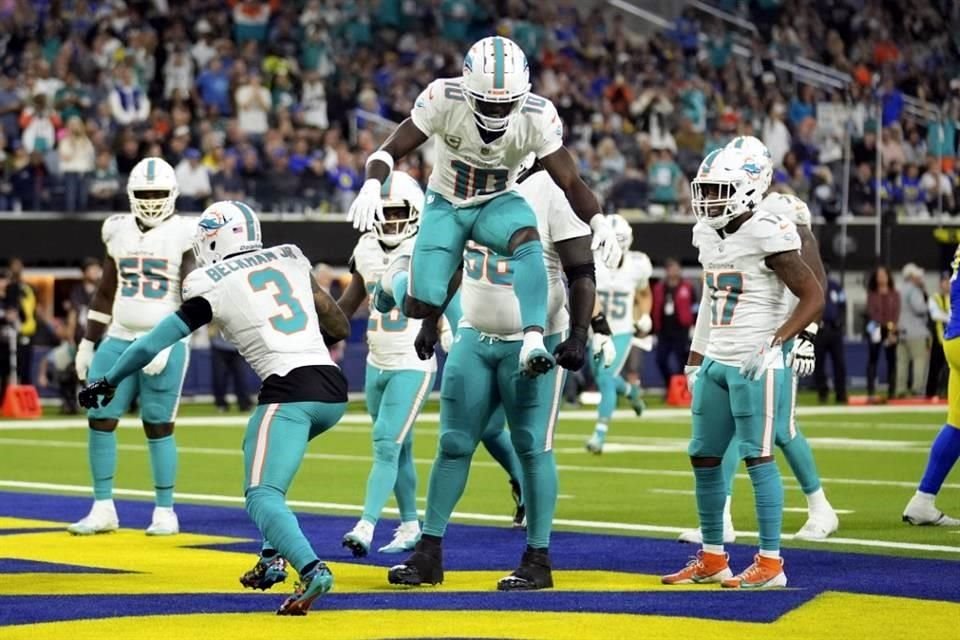 Los Dolphins dieron la sorpresa al obtener su tercera victoria de la presente campaña de la NFL.