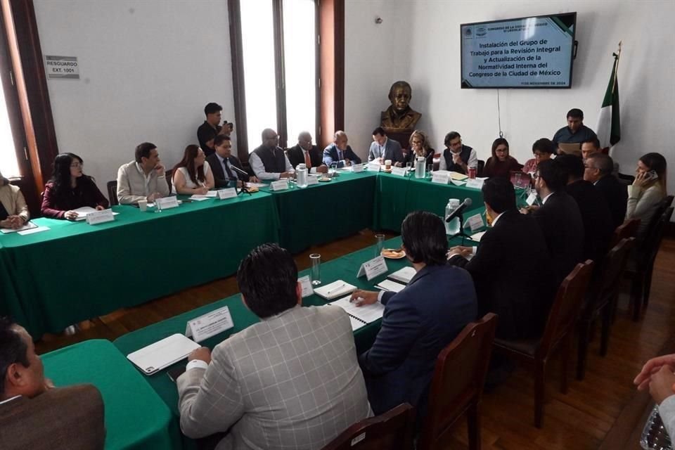 Durante la reunión los grupos destacaron siete áreas de importancia para su actualización.