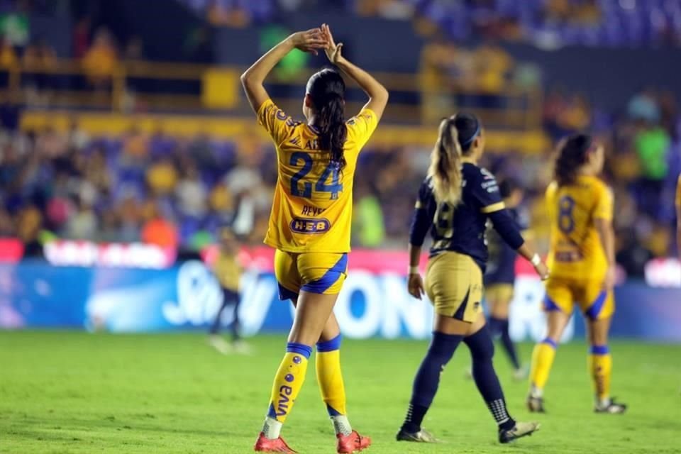 Con un contundente marcador de 7-1 ante Pumas, Tigres Femenil obtuvo su pase a Semifinales del Apertura 2024, instancia en la que enfrentará al América Femenil.