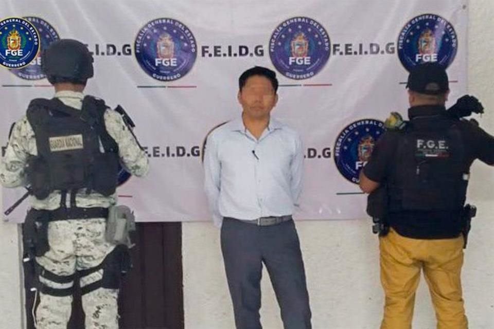 La Fiscalía General de Guerrero informó detención del encargado de despacho de la Secretaría de Seguridad de Chilpancingo, Germán Sánches Sánchez, como presunto responsable del homicidio del Edil Alejandro Arcos.