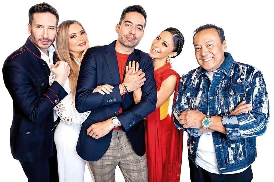 Rodrigo Cuevas, Aranza Caballero, Ricardo Caballero, Rosy Arango y Carlos Cuevas