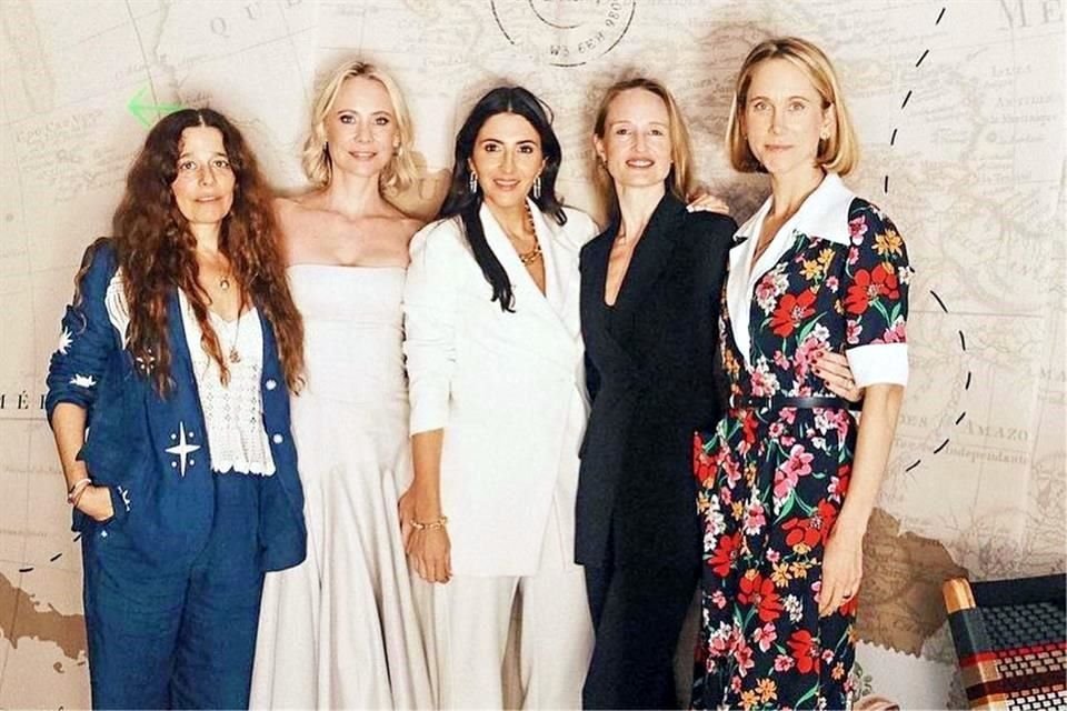 Carolina Kleinman, Samantha Tams, Estefanía Lacayo, Vanessa Barboni Halik e Indre Rockefeller