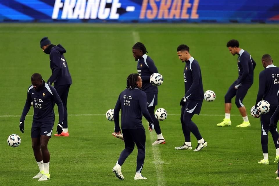 Francia, sin Mbappé, jugará ante Israel.