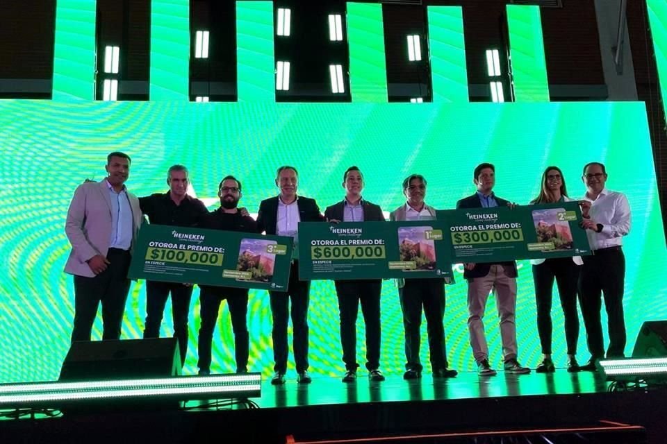 En la séptima edición del Heineken Green Challenge, la compañía reconoció tres proyectos que impulsan la descarbonización.