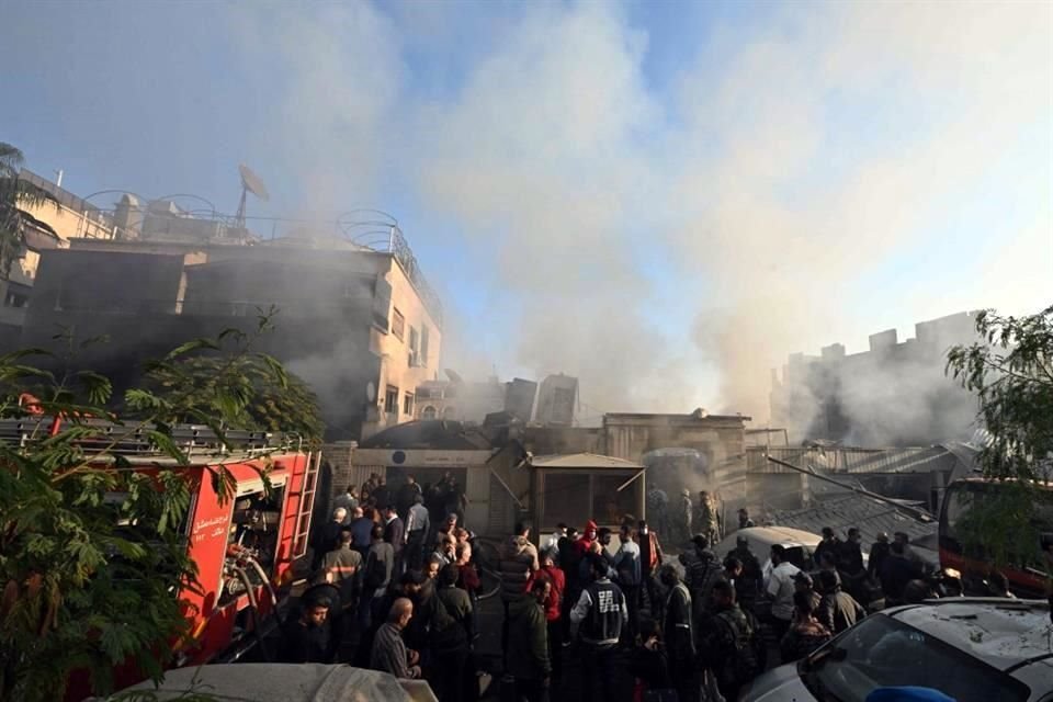 Dos ataques israelíes, uno en un barrio de Damasco, Siria, y otro en la periferia de la capital, mataron al menos a 15 personas.