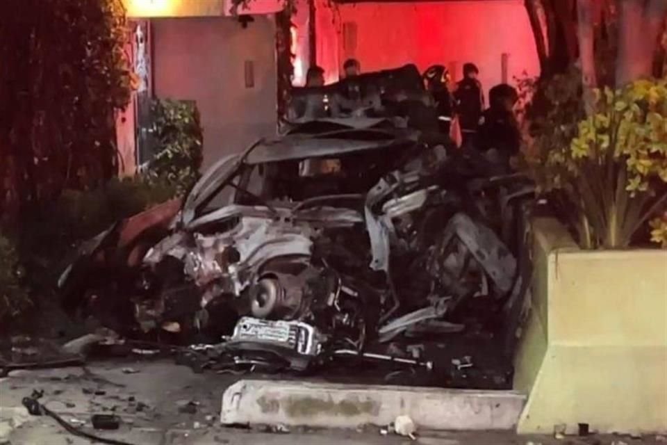 El accidente ocurrió sobre Avenida Paseo de la Reforma, a la altura de Retorno Julieta.