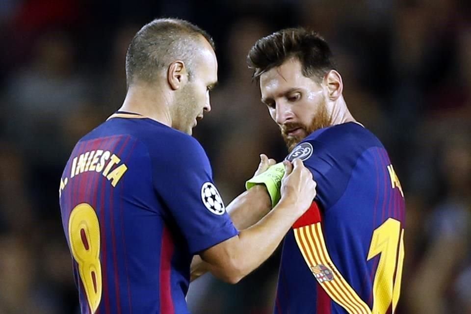 Tras la salida en el 2018 de Andrés Iniesta, Lionel Messi se quedó con el gafete de capitán del cuadro catalán.