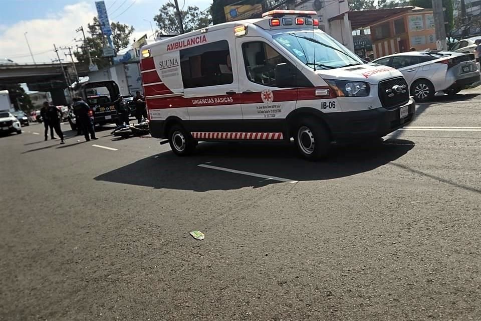 Los accidentes ocurrieron en las Alcaldías Cuajimalpa y Gustavo A. Madero.