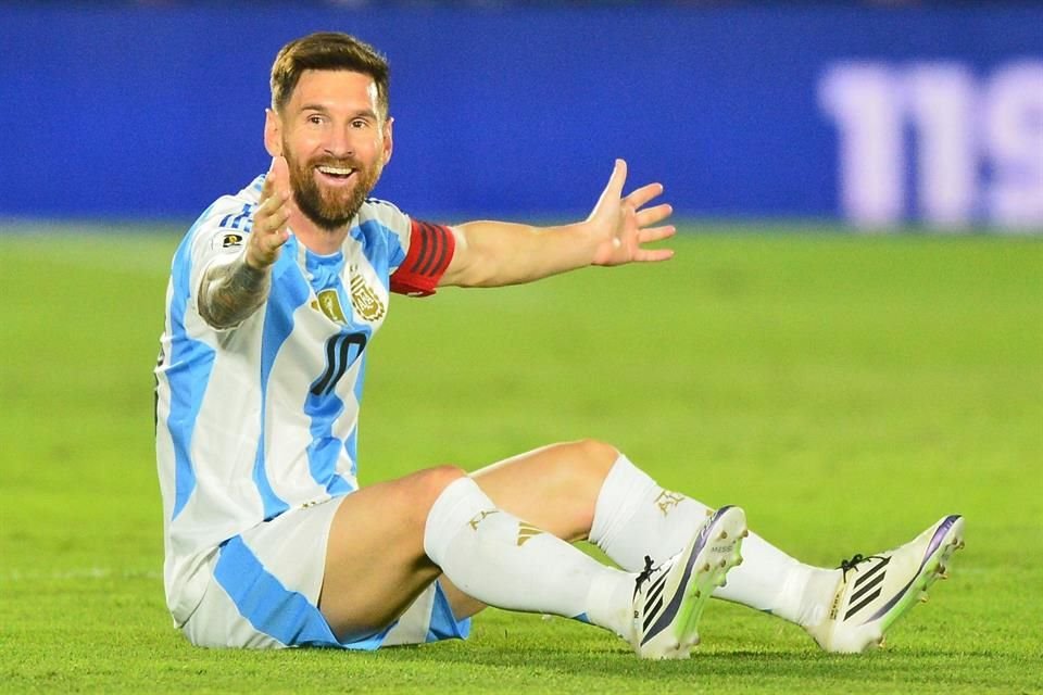 Lionel Messi fue titular en la derrota de la Albiceleste.