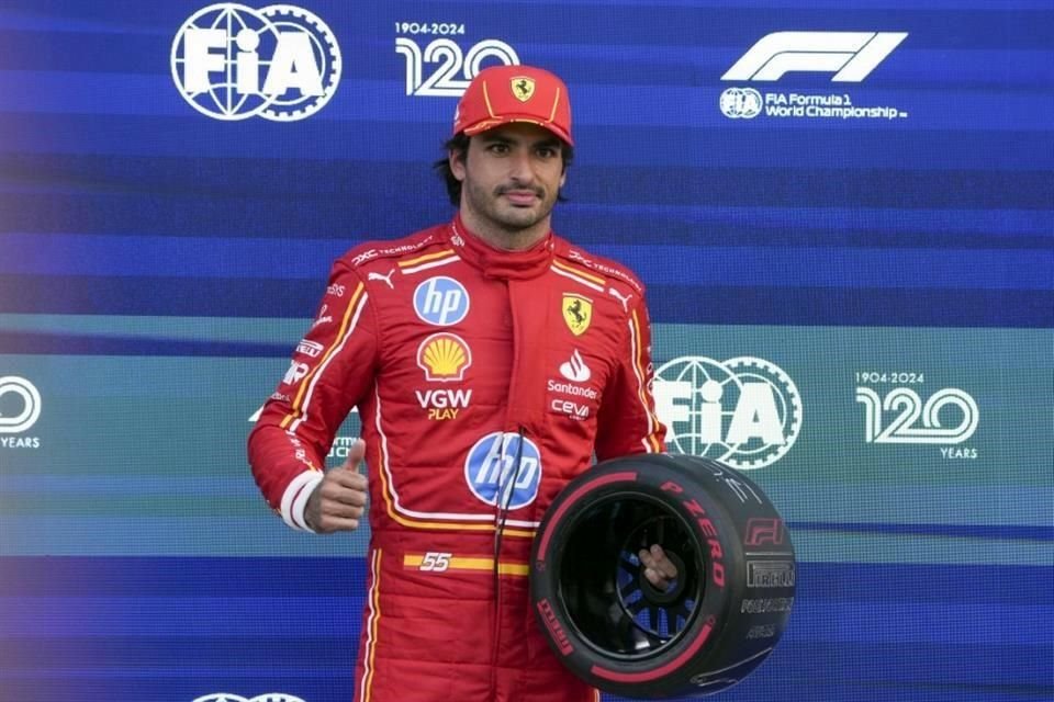 Carlos Sainz está en su última temporada con Ferrari.