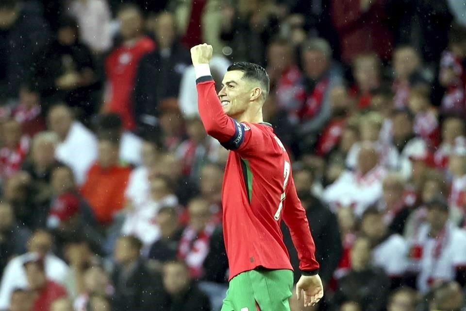 Critiano es ahora el goleador más longevo de la Selección de Portugal.