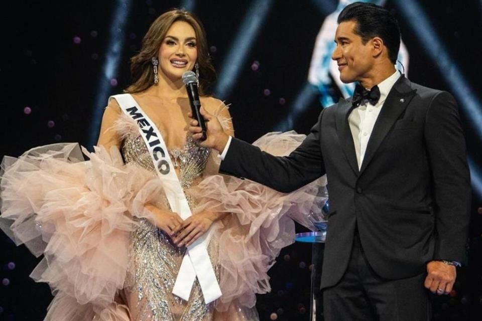 La sinaloense María Fernanda Beltrán logró el tercer lugar en Miss Universo 2024, realizado en la Arena Ciudad de México.