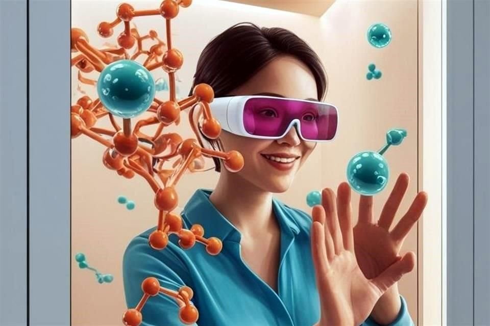 Investigadores del Instituto de Química de la UNAM utilizan modelos de Realidad Virtual (RV) y Realidad Aumentada (RA) para visibilizar y hacer mucho más inteligible el microcosmos.