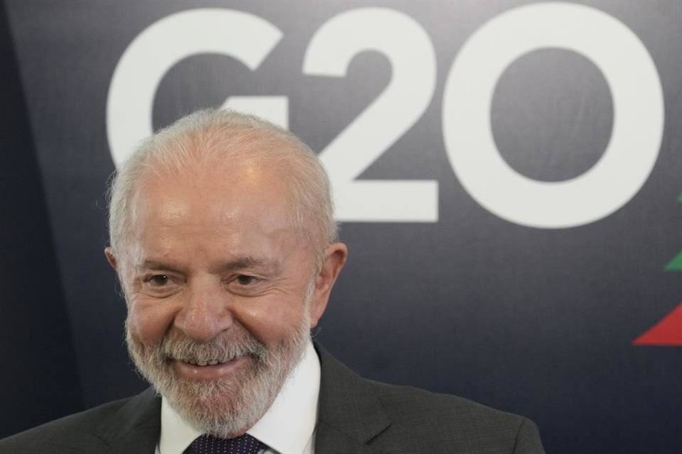 El Presidente de Brasil, Luiz Inacio Lula da Silva durante una reunión antes del inicio del G20 el 17 de noviembre del 2024.