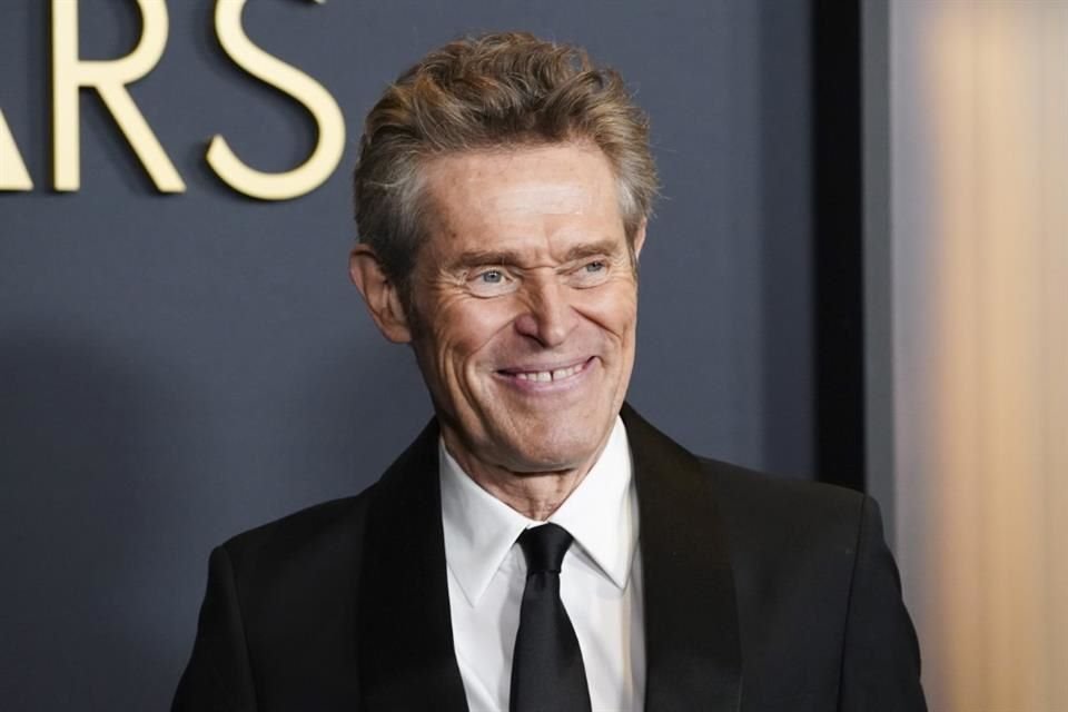 Willem Dafoe, siempre divertido.