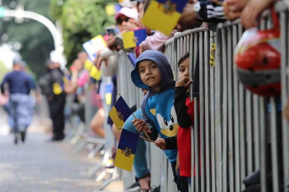 Desfile de la Revolución Mexicana.