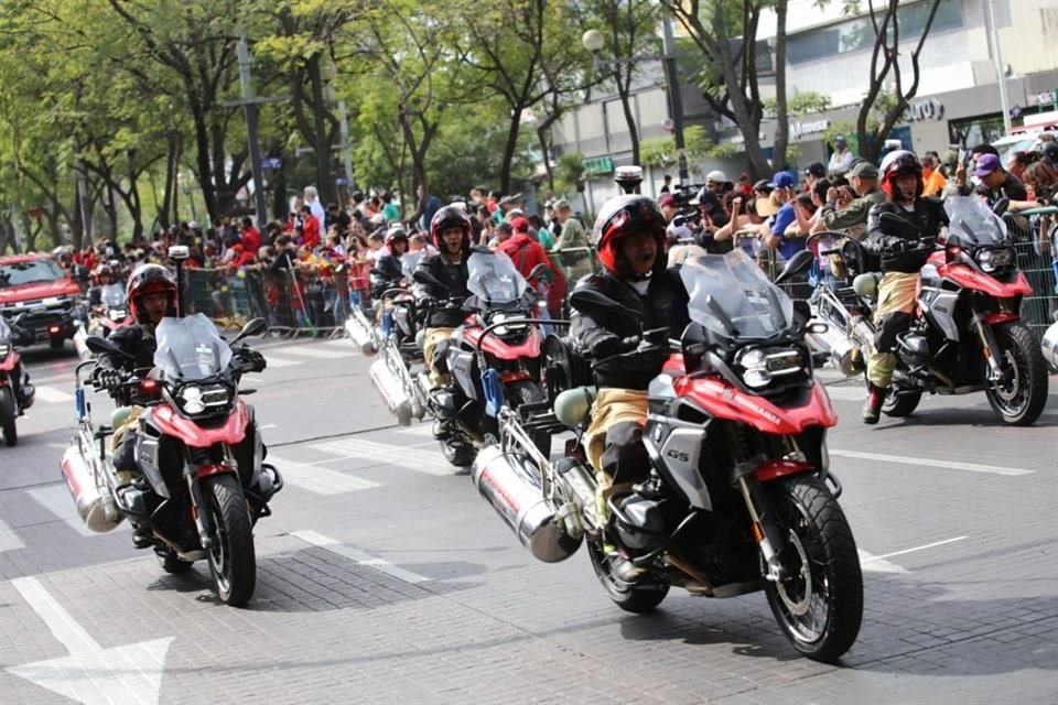 Desfile de la Revolución Mexicana.