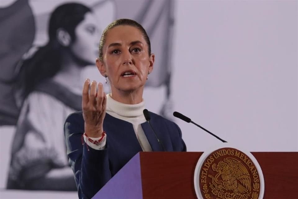 Claudia Sheinbaum, Presidenta de México.