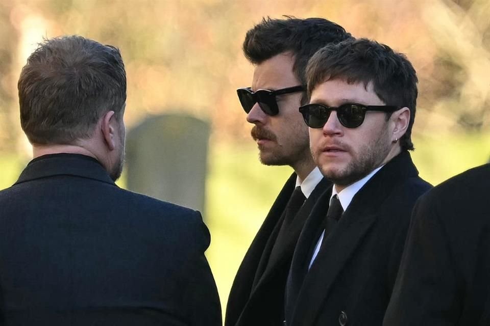 Harry Styles, Zayn Malik, Niall Horan y Louis Tomlinson acudieron a la ceremonia organizada en la iglesia de St Mary's.