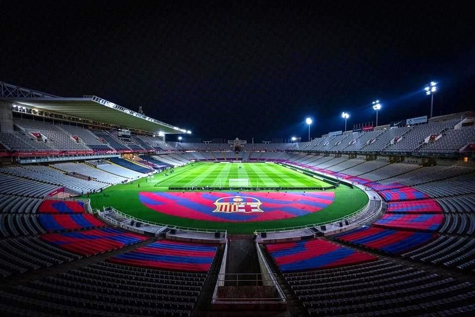 La UEFA no permite cambiar de estadio durante la primera fase de la Champions League, por lo que el cuadro culé seguirá jugando en el Estadi Olímpic Lluís Companys.