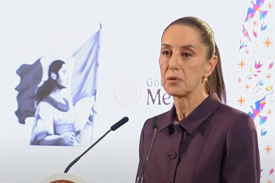 Claudia Sheinbaum, Presidenta de México.