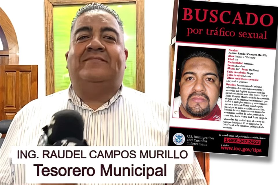 Raudel Campos fue encarcelado por tráfico de mujeres en EU; ahora es Tesorero de Tacámbaro, Michoacán, municipio gobernado por Morena.