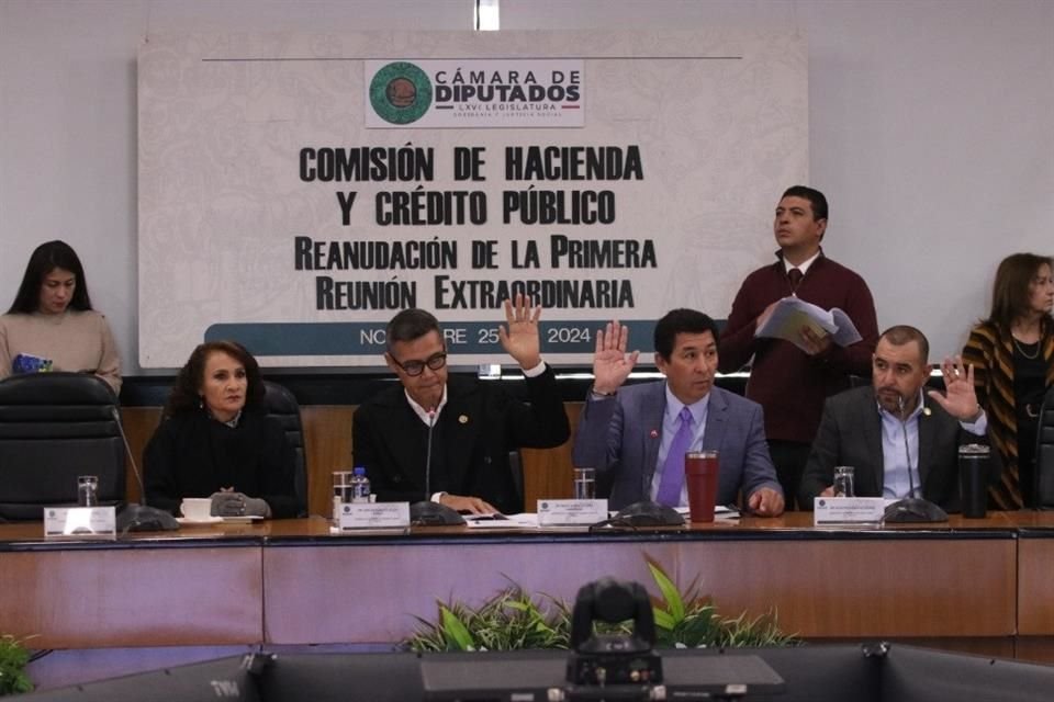 La Comisión de Hacienda de la Cámara de Diputados aprobó diversas modificaciones a la Ley Federal de Derechos.