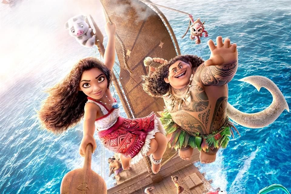 Llega a cines 'Moana 2', una nueva aventura donde la princesa polinesia y Maui exploran la empatía para mantenerse fieles a sí mismos.