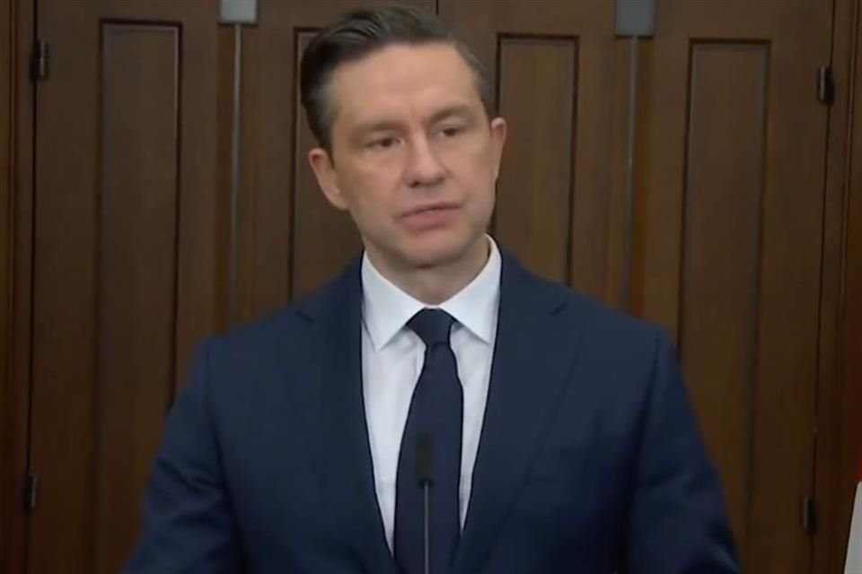 El líder opositor canadiense, Pierre Poilievre, declaró que estaría dispuesto a negociar un acuerdo comercial con EU que excluya a México.