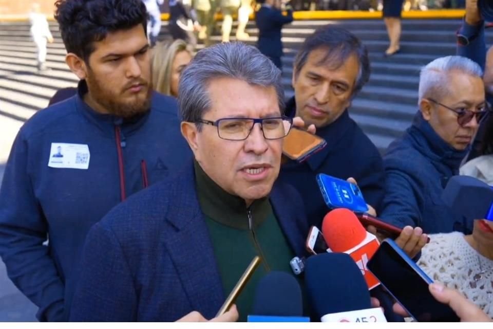 Ricardo Monreal, coordinador de los diputados de Morena.