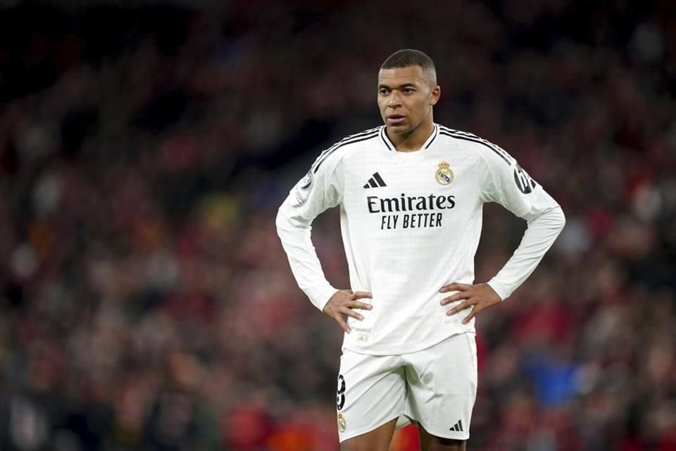 Kylian Mbappé no tuvo el mejor partido.