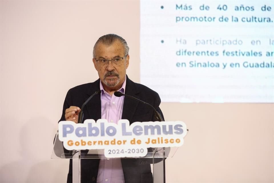 Gerardo Ascencio fue designado como nuevo titular de la Secretaría de Cultura de Jalisco (SCJ) a partir del 6 de diciembre próximo.