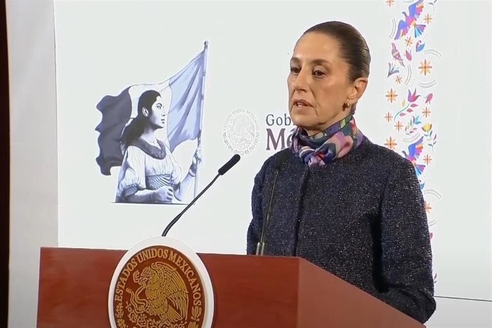 Claudia Sheinbaum, Presidenta de México.