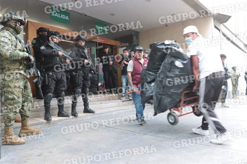 Se prevé que la presencia en el lugar se extienda por ocho horas.