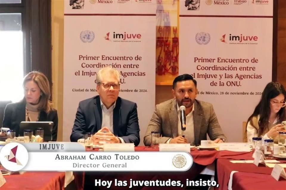 El Imjuve y la ONU organizaron una línea de trabajo para el desarrollo de jóvenes en México.