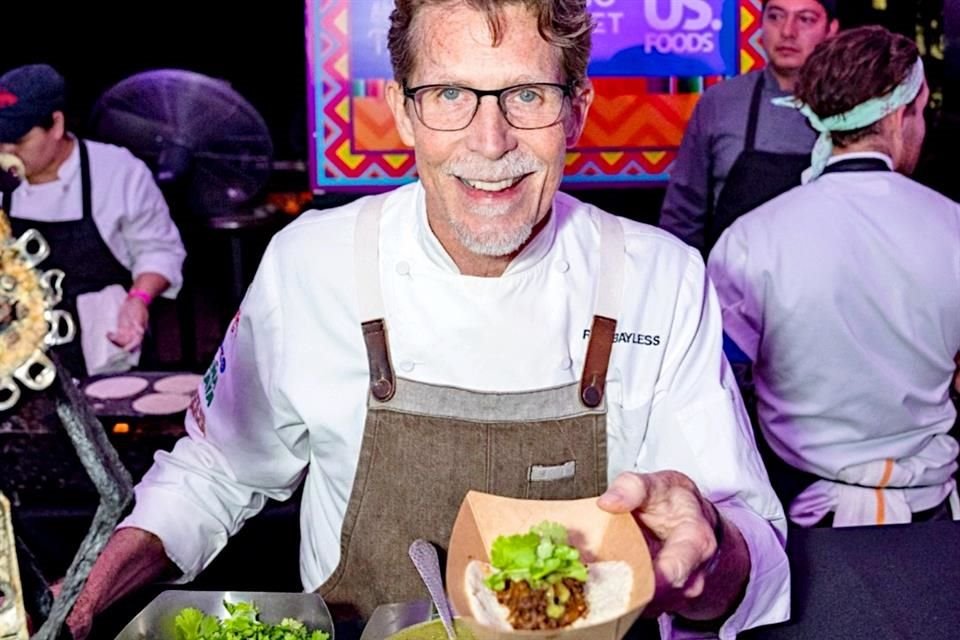 El chef Rick Bayless fue el anfitrión del evento.