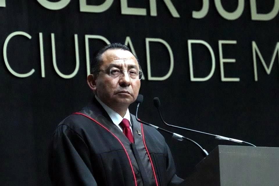 Rafael Guerra Álvarez, actual presidente del Tribunal de Superior de Justicia de la Ciudad de México.