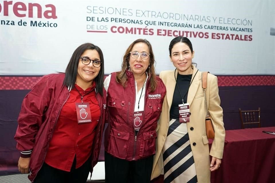 En un proceso con una sola participante, Consejeros estatales de Morena eligieron a Lupita Gómez como su nueva dirigente en Tamaulipas.