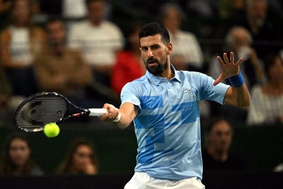 Novak Djokovic viajó a Argentina para medirse a Juan Martín del Potro, quien se retiró del tenis profesional.