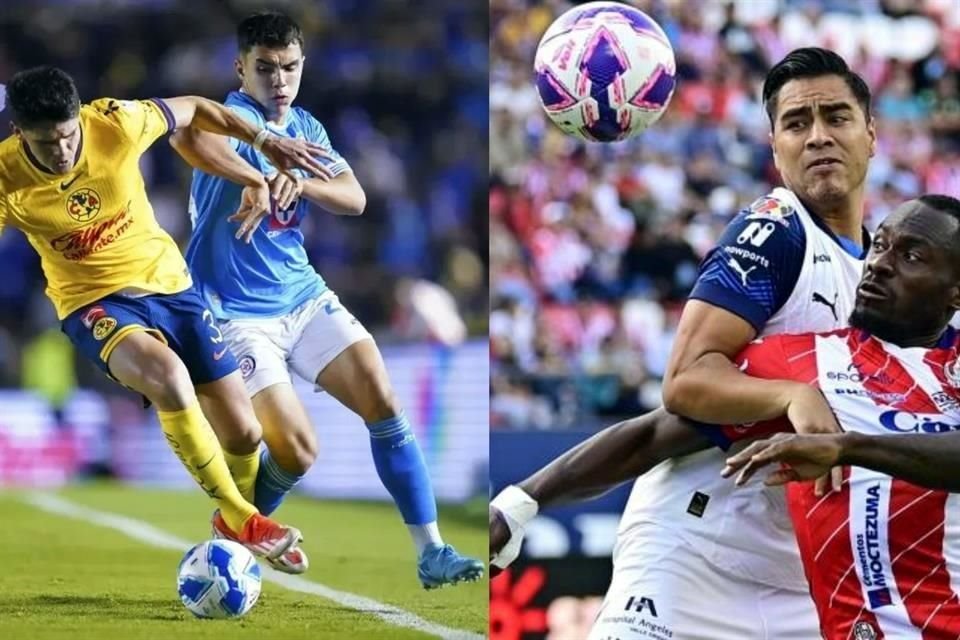 Cruz Azul-América y Rayados-Atlético de San Luis serán los cruces de Semifinales en el Torneo Apertura 2024.