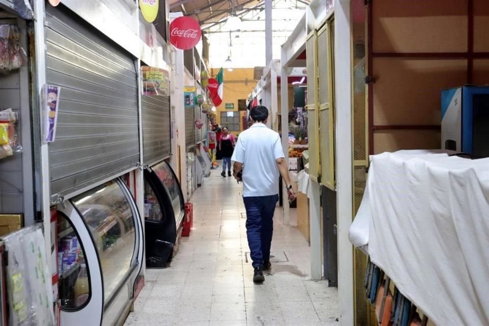 CUAUHTÉMOC Desde el 7 de noviembre, pese a la vigilancia exterior, cada vez son más los locales cerrados.