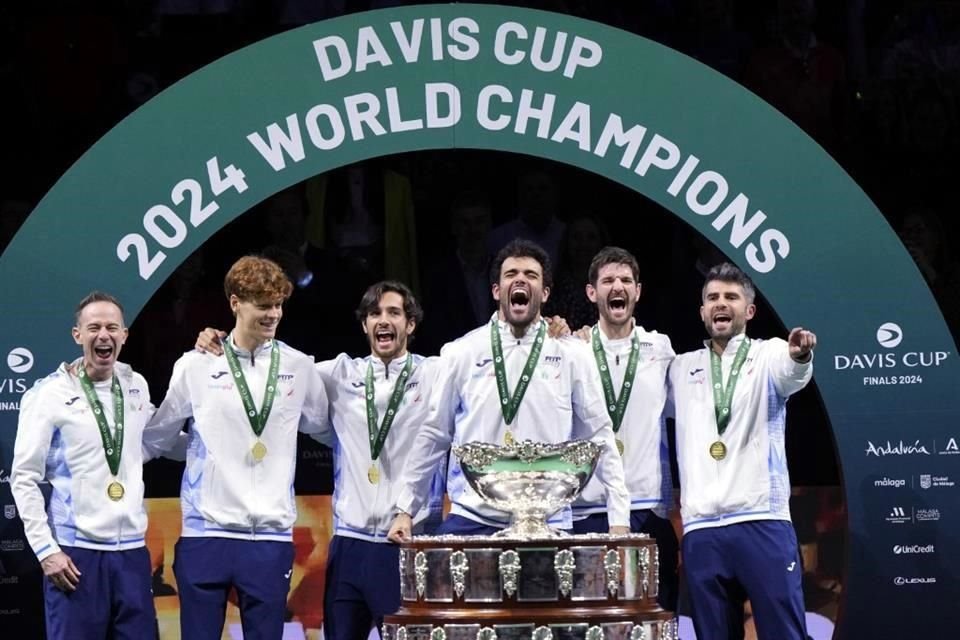 La Copa Davis anunció que el bicampeón Italia será sede las Finales de la competición por los próximos tres años.